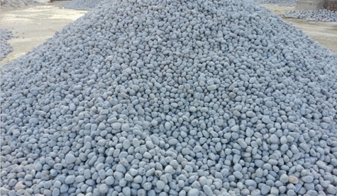 What we do before shipping of flint pebbles?