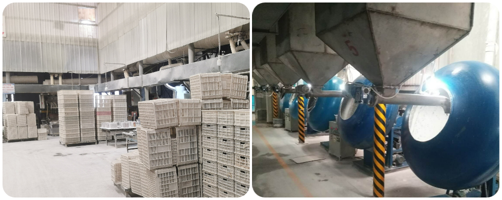 processing of alumina balls