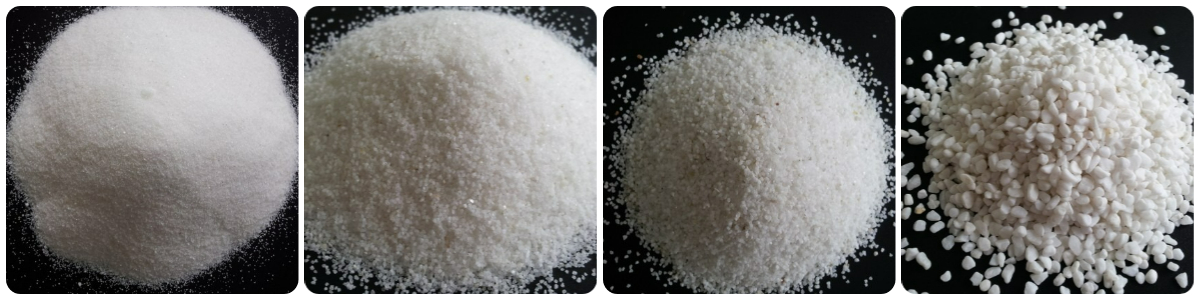 silica sand