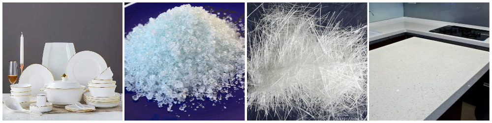 application of high purity silica quartz