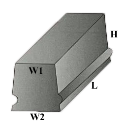 trapezoidal brick of alumina brick