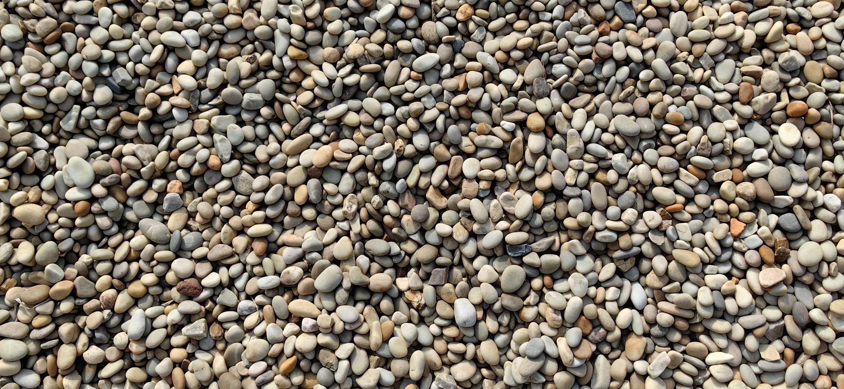 beach pebbles size 1''