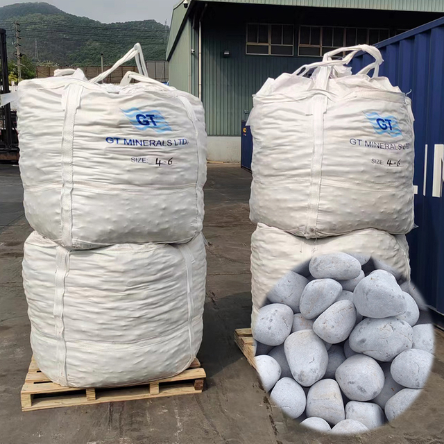 High Silica Content Natural Flint Pebbles As Grinding Balls